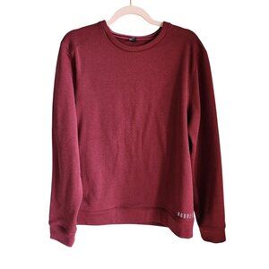 NoBull Sweatshirt Men's Large Red Maroon Pullover Long Sleeve No Bull